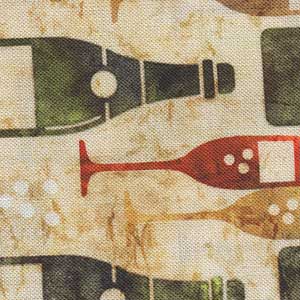Cocktail Hour - Cream Novelty | Quilting Treasures 28718-E