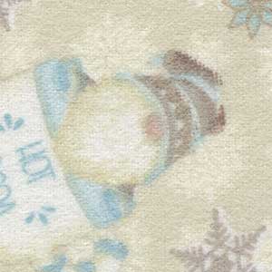 I Love Sn'Gnomies - White Christmas Fat Quarter | Henry Glass F9640-44