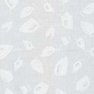 Essentials Sew Happy - White Novelty Fat Quarter by Wilmington Prints