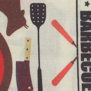 Backyard BBQ - Cream Novelty | Quilting Treasures 29584-E