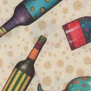 Christmas Party Animals - Cream Novelty | Quilting Treasures 30407-E