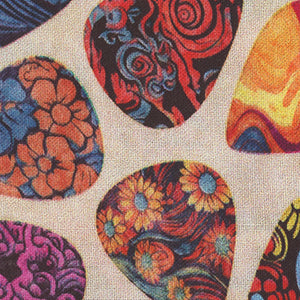 Rock N Roll Fantasy - Cream Novelty | Quilting Treasures 30734-E