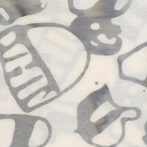 Banyan Batiks Arctic Fun - Cream Christmas Fat Quarter | Northcott 83284-440