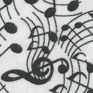 Comfy Prints Flannel - White Novelty Fat Quarter | AE Nathan 1061-9
