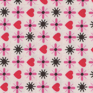Heart and Soul - Cream Geometric | Andover 1242-L