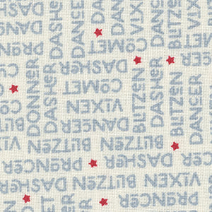 On Dasher - Cream Christmas | Moda 55663-24