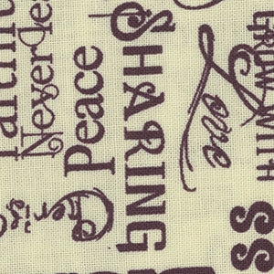 Blessings III - Cream Fat Quarter | Studio E 2070-49