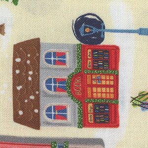 Christmas Miniatures II - White Christmas Fat Quarter | P&B Textiles 04722-MU