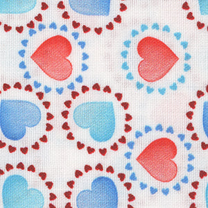Caring Gnomes - White Novelty Fat Quarter | Benartex 14117-09