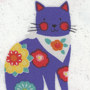 Fe-Line Frisky - White Novelty | Wilmington Prints 68579-197