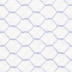 Country Blue - White Geometric | Wilmington Prints 39905-144
