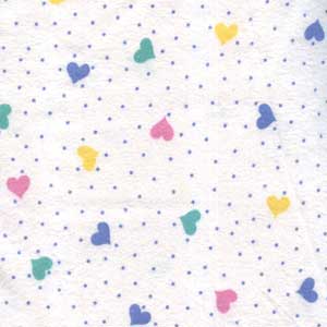 Comfy Prints Flannel - Cream Fat Quarter by AE Nathan