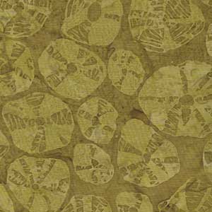 Bali Prints - Gold Blender Fat Quarter by Hoffman California