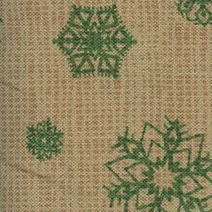 Postcard Holiday - Gold Christmas Fat Quarter | P&B Textiles 04442-NE