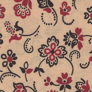 Oxford Archival - Gold Floral | Quilting Treasures 24851-E