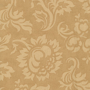 Mille Couleurs - Gold Floral Fat Quarter by Moda