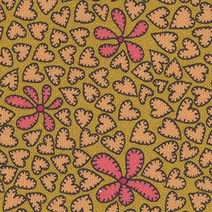 Twilight - Gold Floral | Windham Fabrics 54304D-7