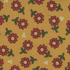 Samsara Daisy - Gold | Benartex 13067M-33