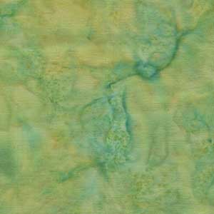 Lava Batiks - Green Blender Fat Quarter by Anthology Fabrics