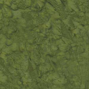 Lava Batiks - Green Blender Fat Quarter by Anthology Fabrics
