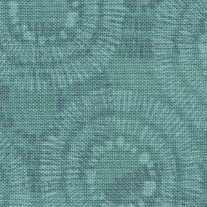 Essentials Circle Burst - Green Tonal Fat Quarter | Wilmington Prints 68523-447