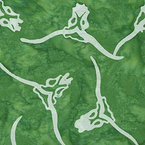 Creative Batiks - Green Blender Fat Quarter by Batik Textiles