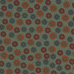High Meadow Farm - Green Fat Quarter by RJR