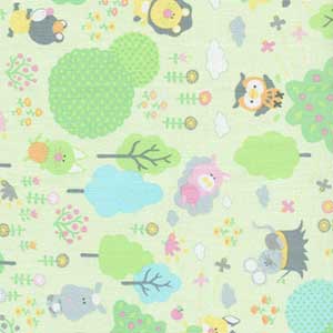 MofPof - Green Novelty Fat Quarter by RJR