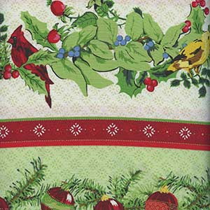 Joyful - Green Christmas Fat Quarter by Maywood Studio