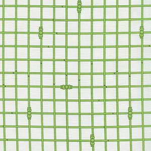 Celebrate - Green Geometric Fat Quarter by Michael Miller