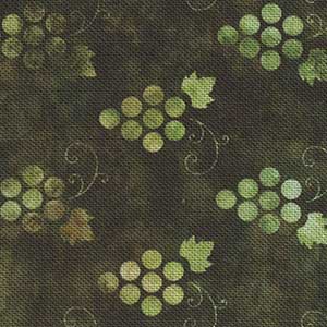 A Little Wine - Green Novelty | Quilting Treasures 28789-F