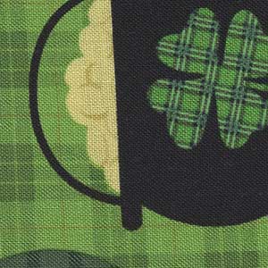 Hello Lucky - Green St. Patrick's Fat Quarter | Henry Glass 9737-66