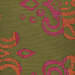 Handcrafted Patchwork - Green Geometric Fat Quarter by Andover