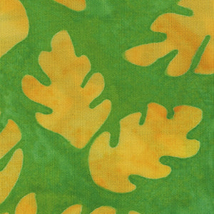 Totally Tropical - Green Floral Fat Quarter | Robert Kaufman 21318-402