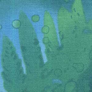 Fossil Fern - Blue Lagoon | Benartex 00528-80