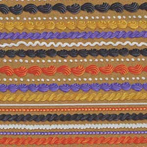 Spooky Snacks - Multicolor Geometric Fat Quarter by RJR