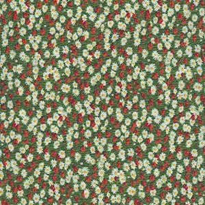 Village Life - Multicolor Floral Fat Quarter by Andover
