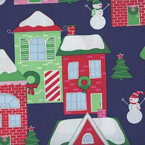 Home for the Holidays - Multicolor Christmas Fat Quarter by Michael Miller