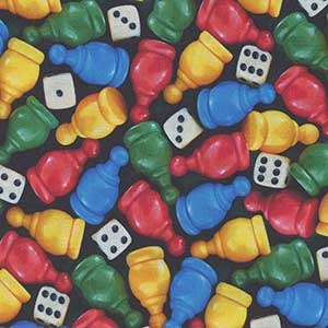 This & That - Multicolor Novelty Fat Quarter by Quilting Treasures