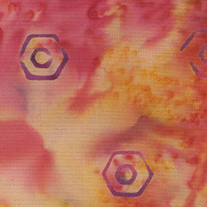 Hoffman Batik - Multicolor Geometric Fat Quarter | Hoffman California 2619-525