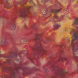 Hoffman Batik - Multicolor Geometric Fat Quarter by Hoffman California