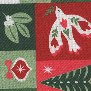Christmas Miniatures III - Multicolor Christmas | P&B Textiles 05906-RG