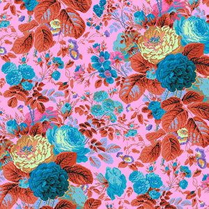 Gradi Floral - Multicolor Floral | Free Spirit PWPJ053-LAVENDER