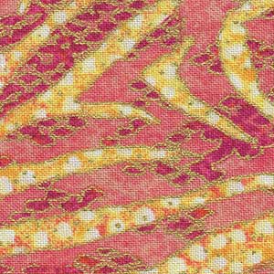Artisan Spirit Wild Thing - Orange Geometric Fat Quarter | Northcott 24052M-22
