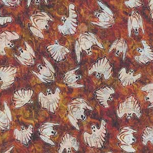 Wicked - Orange Novelty Fat Quarter by Quilting Treasures