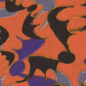 Witchful Thinking - Orange Geometric Fat Quarter | Blank Quilting 1542-33