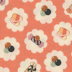 Owl O Ween - Peach Halloween | Moda 31192-13
