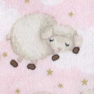 Comfy Prints Flannel - Pink Fat Quarter | AE Nathan N-0952-22