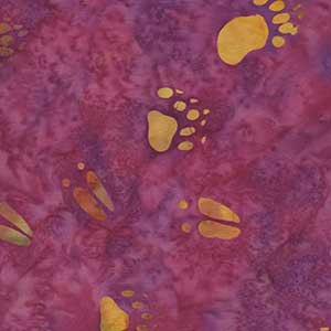 Creative Batiks - Pink Blender Fat Quarter by Batik Textiles