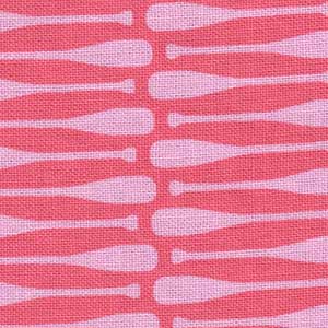 Row Your Boat - Pink Geometric Fat Quarter | Michael Miller DC8331-CORA